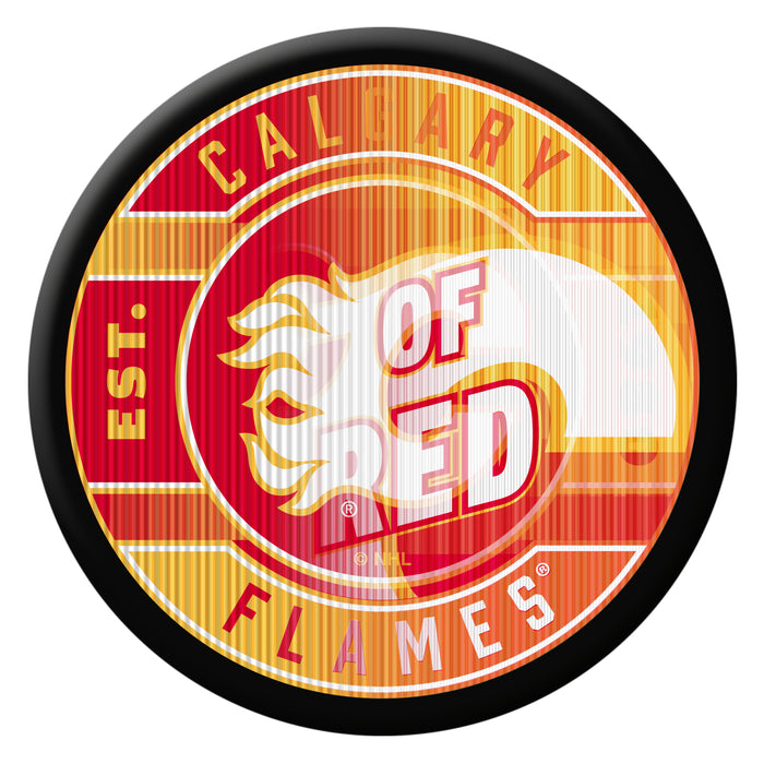 NHL Calgary Flames Lenticular Insert Design Box