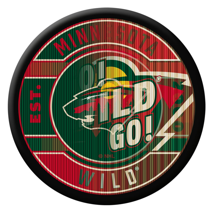 NHL Minnesota Wild Lenticular Insert Design