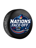 2025 NHL 4 Nations Face-Off All Nations Souvenir Collectors Puck