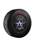 ECHL Allen Americans 2024-25 Official Game Hockey Puck In Cube