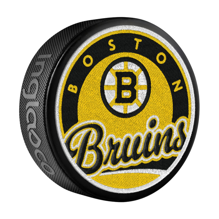 NHL Boston Bruins Embroidered Patch Insert Design Box