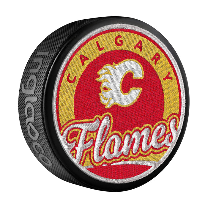 NHL Calgary Flames Embroidered Patch Insert Design Box