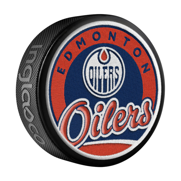NHL Edmonton Oilers Embroidered Patch Insert Design Box