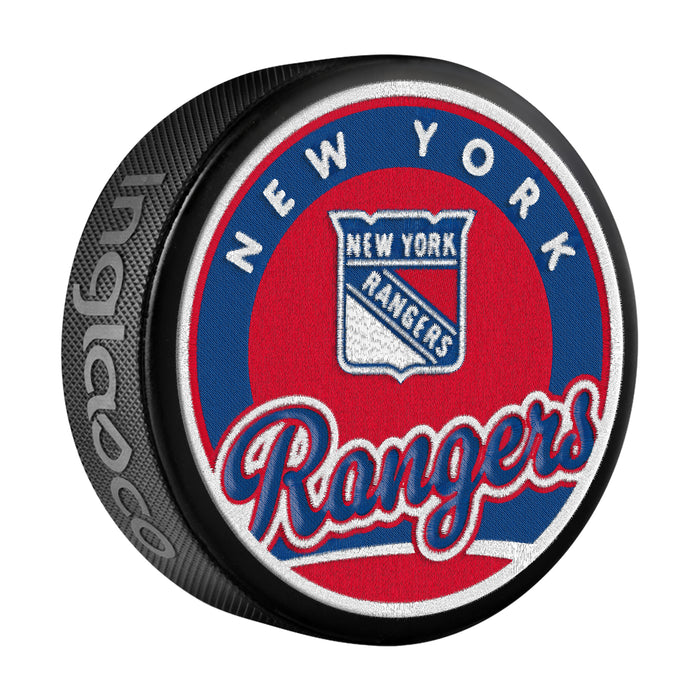 NHL New York Rangers Embroidered Patch Insert Design Box