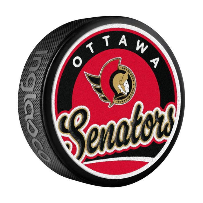 NHL Ottawa Senators Embroidered Patch Insert Design Box