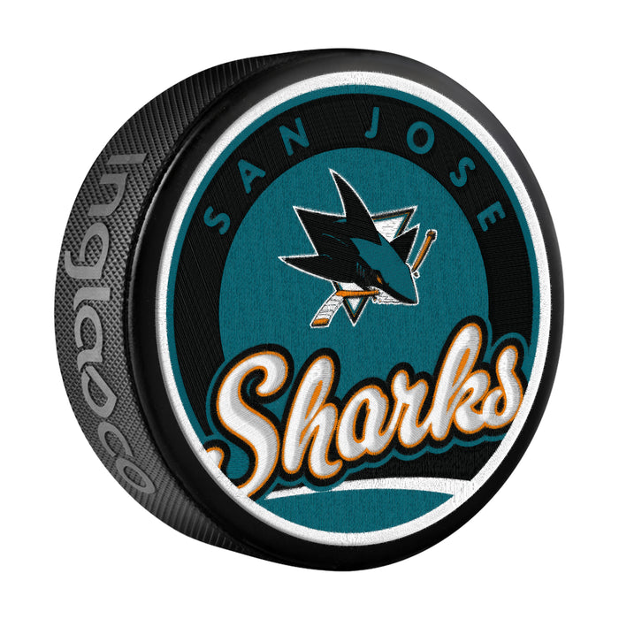 NHL San Jose Sharks Embroidered Patch Insert Design Box