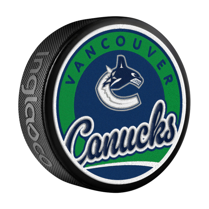 NHL Vancouver Canucks Embroidered Patch Insert Design Box