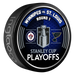 NHL 2025 Round 1 Playoffs Match-Up Winnipeg Jets Vs St. Louis Blues Souvenir Collector Puck