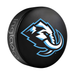 NHL Utah Mammoth classic souvenir collector puck with full-color blue and white mammoth team logo