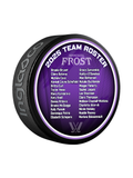 PWHL 2025 Playoffs Minnesota Frost Roster Souvenir Puck