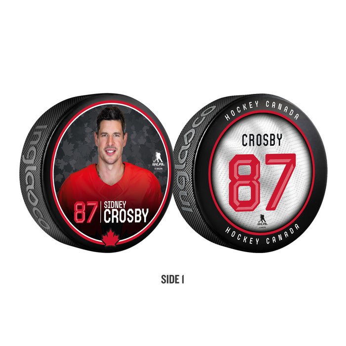 Hockey Canada 2026 Olympic Games 2-Puck Collection Sidney Crosby