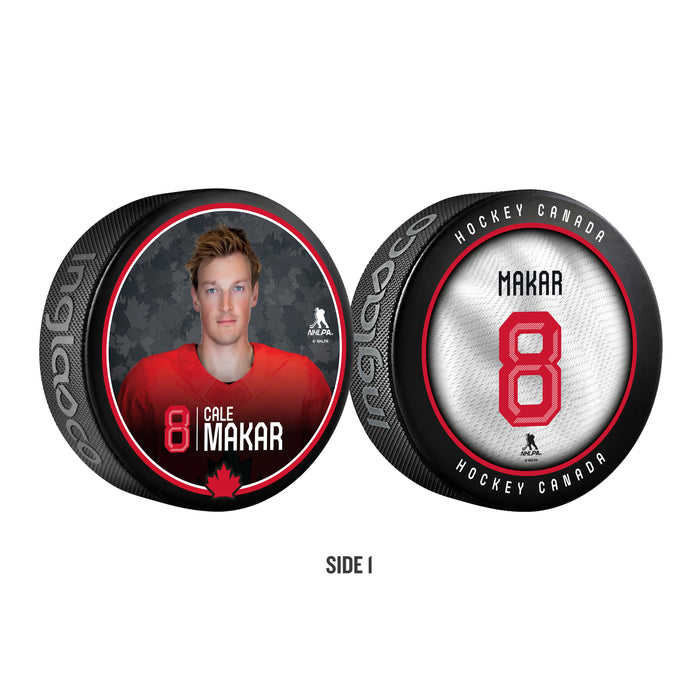 Hockey Canada 2026 Olympic Games 2-Puck Collection  Cale Makar
