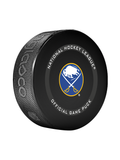 NHL Buffalo Sabres Officially Licensed 2023-2024 Team Game Puck Design In Cube - New Fan Blue
