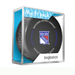 NHL New York Rangers Officially Licensed 2023-2024 Team Game Puck Design In Cube - New Fan Blue