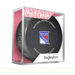 NHL New York Rangers Officially Licensed 2023-2024 Team Game Puck Design In Cube - New Fan Pink