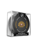 NHL Boston Bruins 100th Anniversary 2023-24 Official Game Hockey Puck In Cube