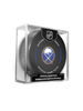 NHL Buffalo Sabres 2023-24 Official Game Hockey Puck In Cube