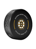 NHL Boston Bruins Club Officially Licensed 2024-25 Team Game Hockey Puck Design- In Cube