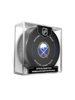 NHL Buffalo Sabres Club Officially Licensed 2024-25 Team Game Hockey Puck Design- In Cube