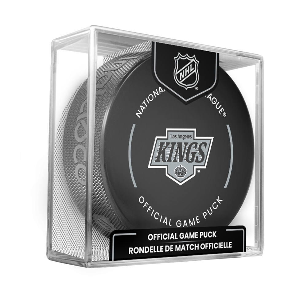 NHL LA Kings Officially Licensed 2025-2026 Game Puck Design In Cube ...