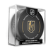 NHL Vegas Golden Knights Officially Licensed 2025-2026 Game Puck Design In Cube