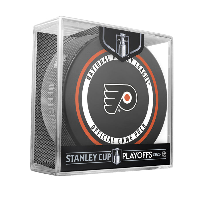 NHL Playoffs 2026 Game Puck 960T  Hs Cube R1/2 Philidelphia Flyers