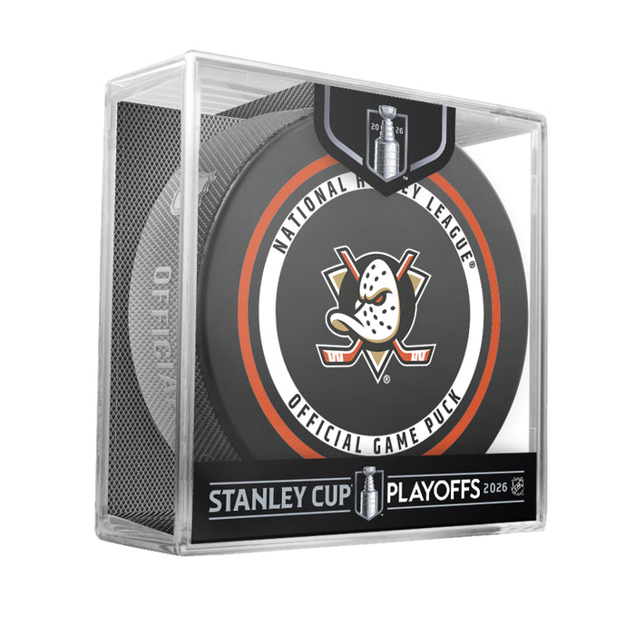NHL Playoffs 2026 Game Puck 960T  Hs Cube R1/2 Anaheim Ducks