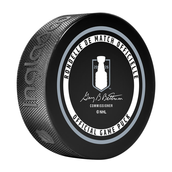 NHL Playoffs 2026 Game Puck 960T  Hs Cube R1/2 Edmonton Oilers