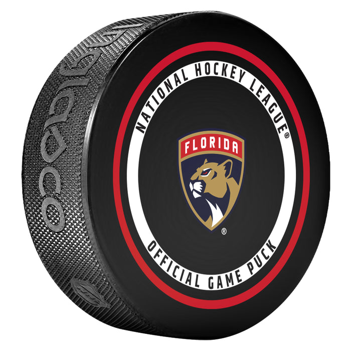 NHL Florida Panthers Official 2026-2027 Game Puck 960T In Cube