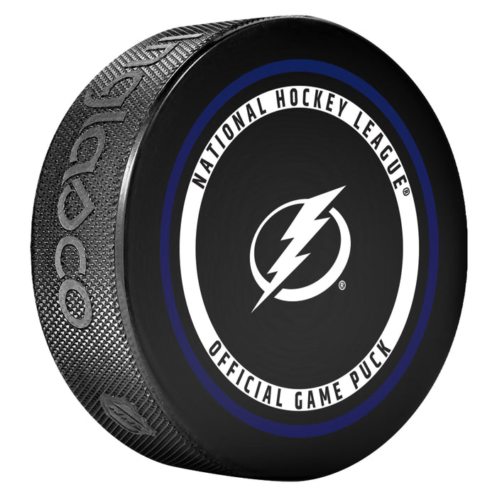 NHL Tampa Bay Lightning Official 2026-2027 Game Puck 960T In Cube