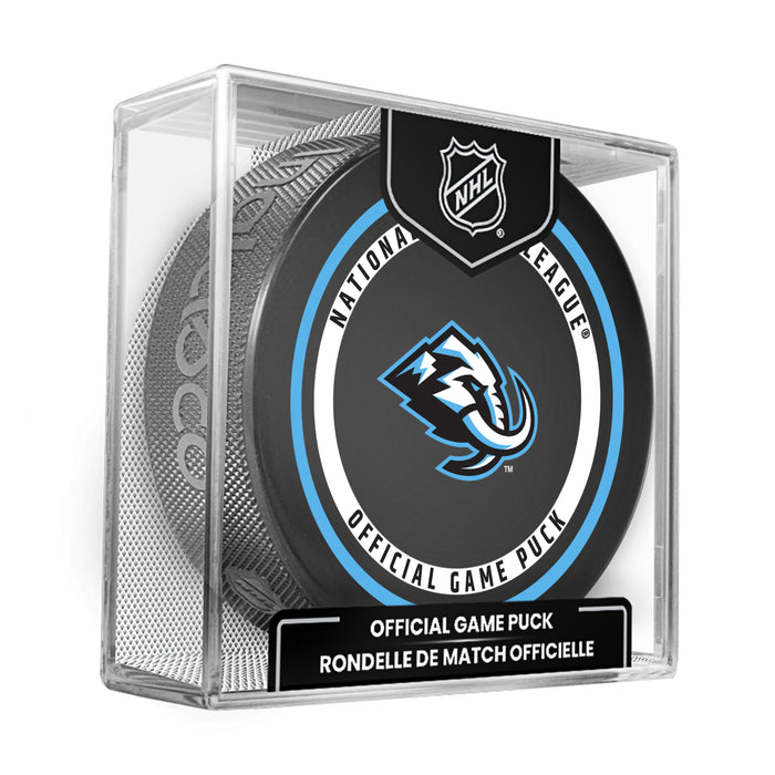 NHL Utah Mammoth Official 2026-2027 Game Puck 960T In Cube