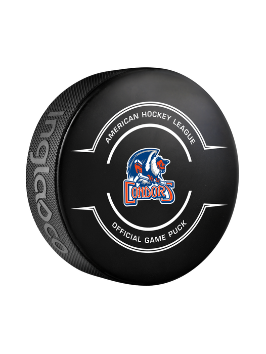 AHL Bakersfield Condors 2024-25 Official Game Hockey Puck In Cube