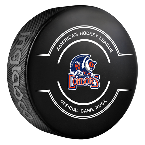 AHL Bakersfield Condors 2025-26 Official Game Hockey Puck In Cube