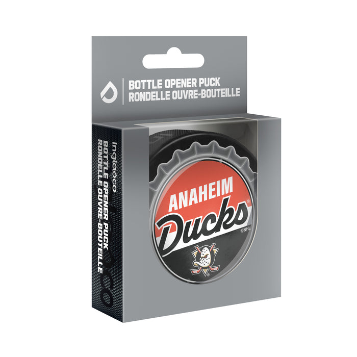 NHL Bottle Opener Souvenir Puck Anaheim Ducks