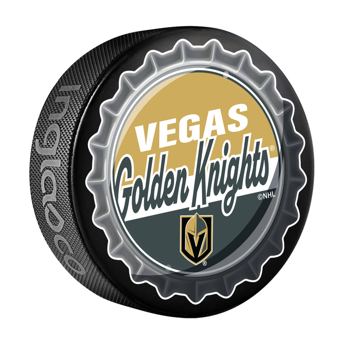 NHL Bottle Opener Souvenir Puck Vegas Golden Knights