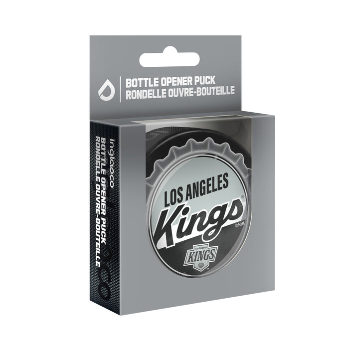 NHL Bottle Opener Souvenir Puck Los Angeles Kings