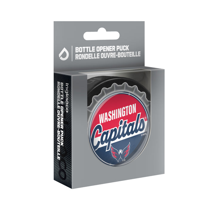 NHL Bottle Opener Souvenir Puck Washington Capitals