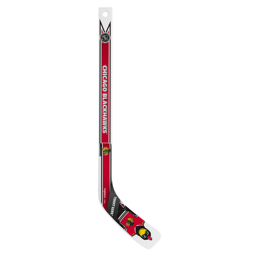 NHL Chicago Blackhawks Mascot White Plastic Player Mini Stick