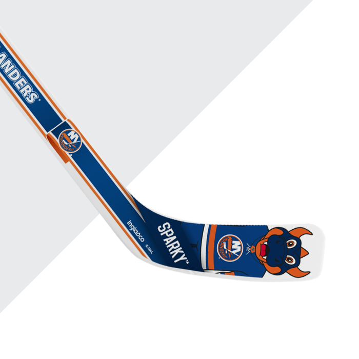 NHL New York Islanders Mascot White Plastic Player Mini Stick