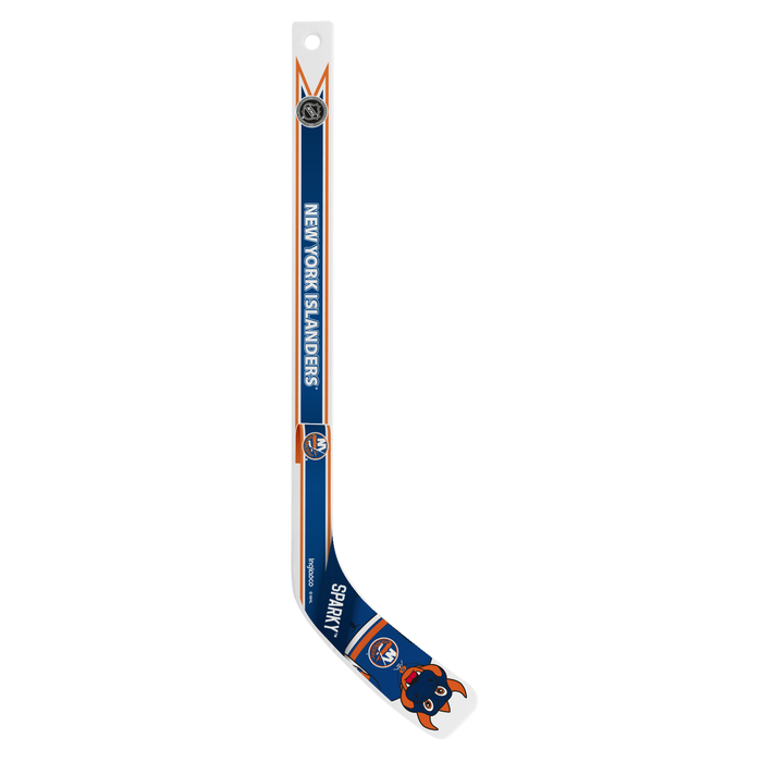 NHL New York Islanders Mascot White Plastic Player Mini Stick