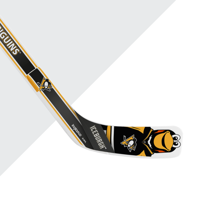 NHL Pittsburgh Penguins Mascot White Plastic Player Mini Stick