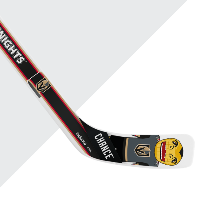 NHL Vegas Golden Knights Mascot White Plastic Player Mini Stick