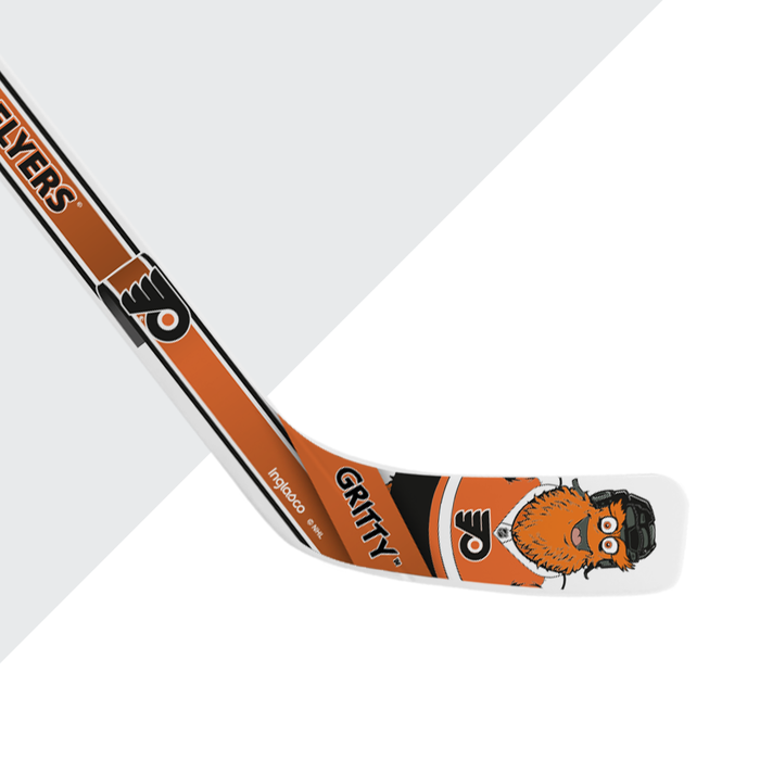 NHL Philadelphia Flyers Mascot White Plastic Player Mini Stick