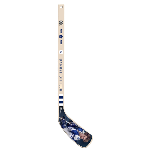 NHLAA Alumni Series Darryl Sittler Toronto Maple Leafs Wood Player Mini Stick
