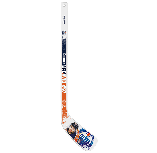NHLPA Connor McDavid #97 Edmonton Oilers Wood Player Mini Stick