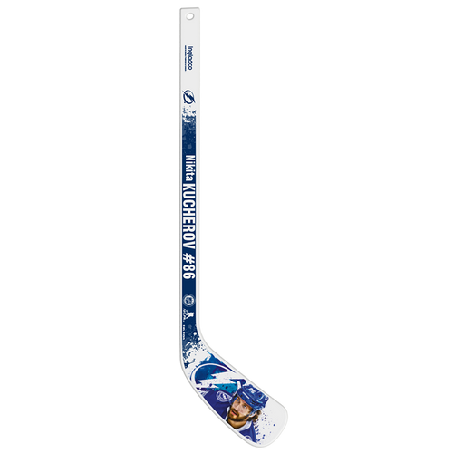 NHLPA Nikita Kucherov #86 Tampa Bay Lightning Wood Player Mini Stick