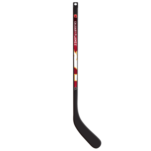 NHL Calgary Flames Plastic Player Mini Stick- Left Curve
