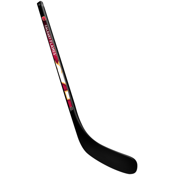 NHL Calgary Flames Plastic Player Mini Stick- Right Curve