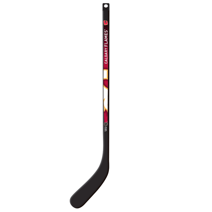 NHL Calgary Flames Plastic Player Mini Stick- Right Curve