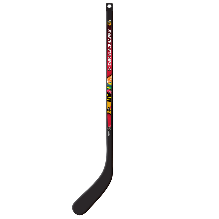 NHL Chicago Blackhawks Plastic Player Mini Stick- Right Curve